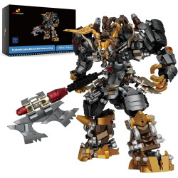 JMBricklayer 70166 Xếp hình lắp ráp ghép mô hình Mecha Trung Quốc: Bull Demon King