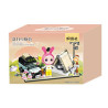 Kozosha B2156 Xếp hình lắp ráp ghép mô hình My Little Time 4 mẫu: cắm trại hoàng hôn, bồn tắm hoa, gian hàng cảnh đường phố, giờ giải trí