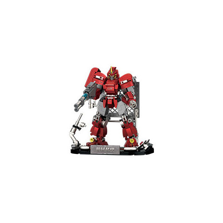 Kozosha B2157 Mechanical Warfare Armor Xếp hình lắp ráp ghép mô hình 4 loại áo giáp chiến đấu cơ học: Crimson Flame Frenzy, Dance of Light and Shadow, Thunder God of War, Night Owl