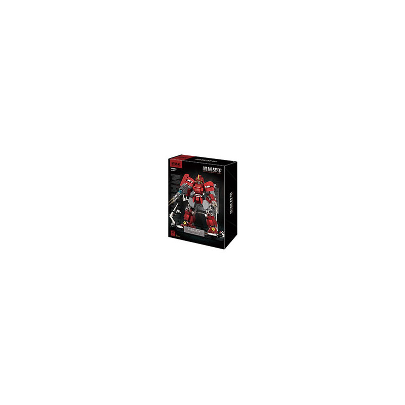 Kozosha B2157 Mechanical Warfare Armor Xếp hình lắp ráp ghép mô hình 4 loại áo giáp chiến đấu cơ học: Crimson Flame Frenzy, Dance of Light and Shadow, Thunder God of War, Night Owl