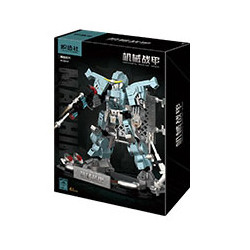 Kozosha B2157 Mechanical Warfare Armor Xếp hình lắp ráp ghép mô hình 4 loại áo giáp chiến đấu cơ học: Crimson Flame Frenzy, Dance of Light and Shadow, Thunder God of War, Night Owl
