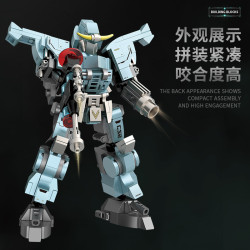 Kozosha B2157 Mechanical Warfare Armor Xếp hình lắp ráp ghép mô hình 4 loại áo giáp chiến đấu cơ học: Crimson Flame Frenzy, Dance of Light and Shadow, Thunder God of War, Night Owl