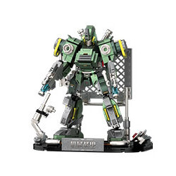 Kozosha B2157 Mechanical Warfare Armor Xếp hình lắp ráp ghép mô hình 4 loại áo giáp chiến đấu cơ học: Crimson Flame Frenzy, Dance of Light and Shadow, Thunder God of War, Night Owl