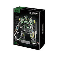 Kozosha B2157 Mechanical Warfare Armor Xếp hình lắp ráp ghép mô hình 4 loại áo giáp chiến đấu cơ học: Crimson Flame Frenzy, Dance of Light and Shadow, Thunder God of War, Night Owl