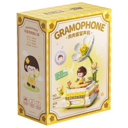 Femibox S34004 Gramophone Xếp hình lắp ráp ghép mô hình Máy hát Bolognese
