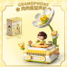 Femibox S34004 Gramophone Xếp hình lắp ráp ghép mô hình Máy hát Bolognese
