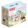 Femibox S2305 Four Seasons Street View Xếp hình lắp ráp ghép mô hình Cảnh đường phố mùa nước sốt thịt: Cửa hàng hoa nước sốt thịt