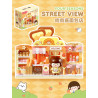 Femibox S2307 Four Seasons Street View Xếp hình lắp ráp ghép mô hình Chế độ xem phố theo mùa của Bolognese Bolognese: Tiệm bánh Bolognese Bolognese