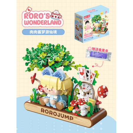 Femibox S44039 Roro's Wonderland Xếp hình lắp ráp ghép mô hình Nước sốt thịt ở xứ sở thần tiên