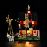 Lumibricks FunWhole F9037 Xếp hình lắp ráp ghép mô hình Cuộc sống nông trại: Chuồng bò