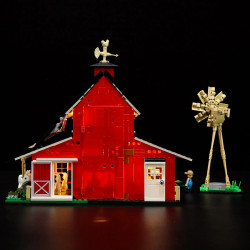 Lumibricks FunWhole F9037 Xếp hình lắp ráp ghép mô hình Cuộc sống nông trại: Chuồng bò