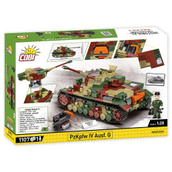 COBI 2592 PzKpfw IV Ausf. G Xếp hình lắp ráp ghép mô hình Xe tăng IV của Đức