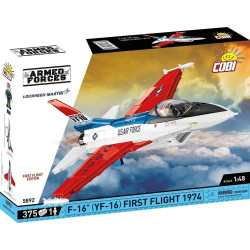COBI 5892 F-16 First Flight 1974 Xếp hình lắp ráp ghép mô hình Chuyến bay đầu tiên của F-16 vào năm 1974