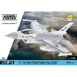 COBI 5896 F-16AM Fighting Falcon Xếp hình lắp ráp ghép mô hình tiêm kích F-16AM