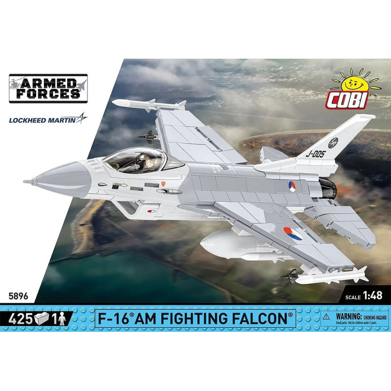 COBI 5896 F-16AM Fighting Falcon Xếp hình lắp ráp ghép mô hình tiêm kích F-16AM