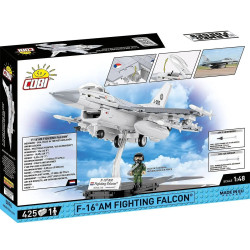 COBI 5896 F-16AM Fighting Falcon Xếp hình lắp ráp ghép mô hình tiêm kích F-16AM