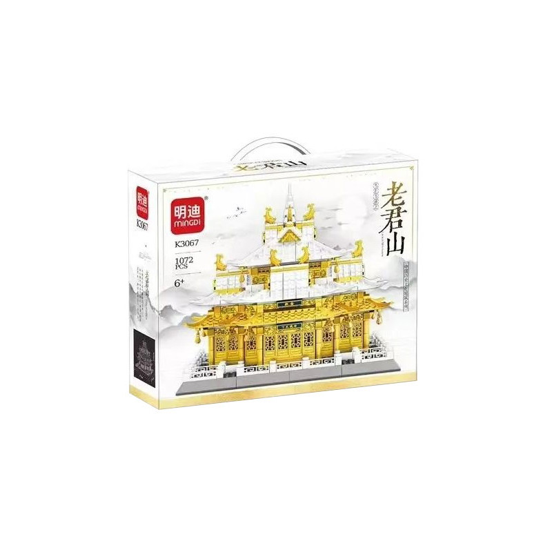 minGDi LEIBAO K3067 Xếp hình lắp ráp ghép mô hình Tòa nhà lịch sử Trung Quốc: Núi Lao Quân