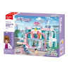 Sluban M38-B1216 Dream City Hospital Xếp hình lắp ráp ghép mô hình Thành phố mơ ước: Bệnh viện thành phố mơ ước sầm uất