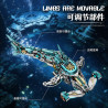 Beautiful and 13154 Xếp hình lắp ráp ghép mô hình Đầu búa cơ khí