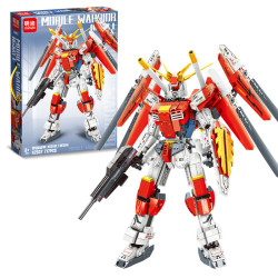 minGDi LEIBAO K2037 Assault Mecha Xếp hình lắp ráp ghép mô hình Mobile Suit: Mecha dị giáo