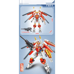minGDi LEIBAO K2037 Assault Mecha Xếp hình lắp ráp ghép mô hình Mobile Suit: Mecha dị giáo