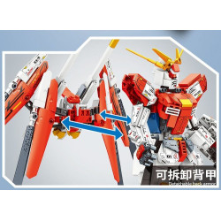 minGDi LEIBAO K2037 Assault Mecha Xếp hình lắp ráp ghép mô hình Mobile Suit: Mecha dị giáo