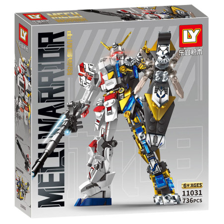 LY 11031 Xếp hình lắp ráp ghép mô hình Kỳ Lân Mecha