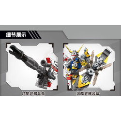 LY 11031 Xếp hình lắp ráp ghép mô hình Kỳ Lân Mecha