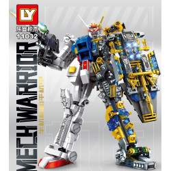 LY 11032 Xếp hình lắp ráp ghép mô hình Máy hòa bình Cyborg