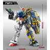 LY 11032 Xếp hình lắp ráp ghép mô hình Máy hòa bình Cyborg