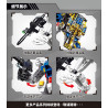 LY 11032 Xếp hình lắp ráp ghép mô hình Máy hòa bình Cyborg