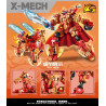 minGDi LEIBAO K0941 Zodiac Signs Mecha Xếp hình lắp ráp ghép mô hình Cơ Khí Cung Hoàng Đạo: Ngựa