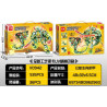 minGDi LEIBAO K0942 Zodiac Signs Mecha Xếp hình lắp ráp ghép mô hình Cơ Khí Cung Hoàng Đạo: Rắn
