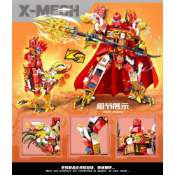 minGDi LEIBAO K0946 Zodiac Signs Mecha Xếp hình lắp ráp ghép mô hình Cơ giáp hoàng đạo: Gà trống