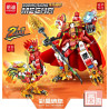minGDi LEIBAO K0946 Zodiac Signs Mecha Xếp hình lắp ráp ghép mô hình Cơ giáp hoàng đạo: Gà trống