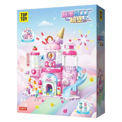 TOP TOY TC2040 Candy Dream Factory Castle Xếp hình lắp ráp ghép mô hình Lâu đài nhà máy kẹo giấc mơ
