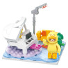 WISE BLOCK AULDEY HA392204 Xếp hình lắp ráp ghép mô hình Yuanmeng Star: Tham khảo 5 mô hình của Star Dream Plaza: thủy phi cơ, bể bơi, bập bênh, máy chơi game, đàn piano