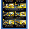 SEMBO 103336 SEMBO 103337 SEMBO 103338 SEMBO 103339 SEMBO 103340 SEMBO 103341 SEMBO 103342 SEMBO 103343 Mecha Of Steel Xếp hình lắp ráp ghép mô hình Steel Mecha: Một trăm bước để đánh bại Yang Huang Zhong 8 tổ hợp