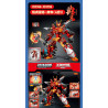 SEMBO 103356 SEMBO 103357 SEMBO 103358 SEMBO 103359 Mecha Of Steel Xếp hình lắp ráp ghép mô hình Cơ Khí Thép: Hỏa Hổ Tướng