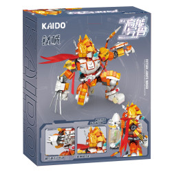 Kaido KD99033 Cyberpunk Xếp hình lắp ráp ghép mô hình Công nghiệp nặng và con thú năng lượng cao: Màu cam titan