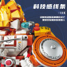 Kaido KD99033 Cyberpunk Xếp hình lắp ráp ghép mô hình Công nghiệp nặng và con thú năng lượng cao: Màu cam titan