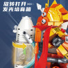 Kaido KD99033 Cyberpunk Xếp hình lắp ráp ghép mô hình Công nghiệp nặng và con thú năng lượng cao: Màu cam titan