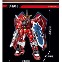 Le Yi 62065 Mech Warrior Justice Mech Xếp hình lắp ráp ghép mô hình Máy Công Lý