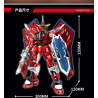Le Yi 62065 Mech Warrior Justice Mech Xếp hình lắp ráp ghép mô hình Máy Công Lý