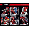 Le Yi 62065 Mech Warrior Justice Mech Xếp hình lắp ráp ghép mô hình Máy Công Lý