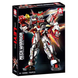 Le Yi 62066 Mech Warrior Heterodox Mecha Xếp hình lắp ráp ghép mô hình Mecha dị giáo
