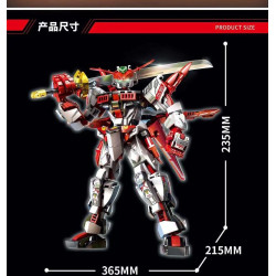 Le Yi 62066 Mech Warrior Heterodox Mecha Xếp hình lắp ráp ghép mô hình Mecha dị giáo