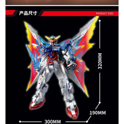 Le Yi 62067 Mech Warrior Light Wing Mecha Xếp hình lắp ráp ghép mô hình Mecha cánh nhẹ
