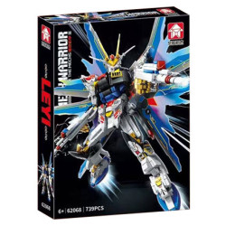 Le Yi 62068 Mech Warrior Attack The Mecha Xếp hình lắp ráp ghép mô hình Máy tấn công