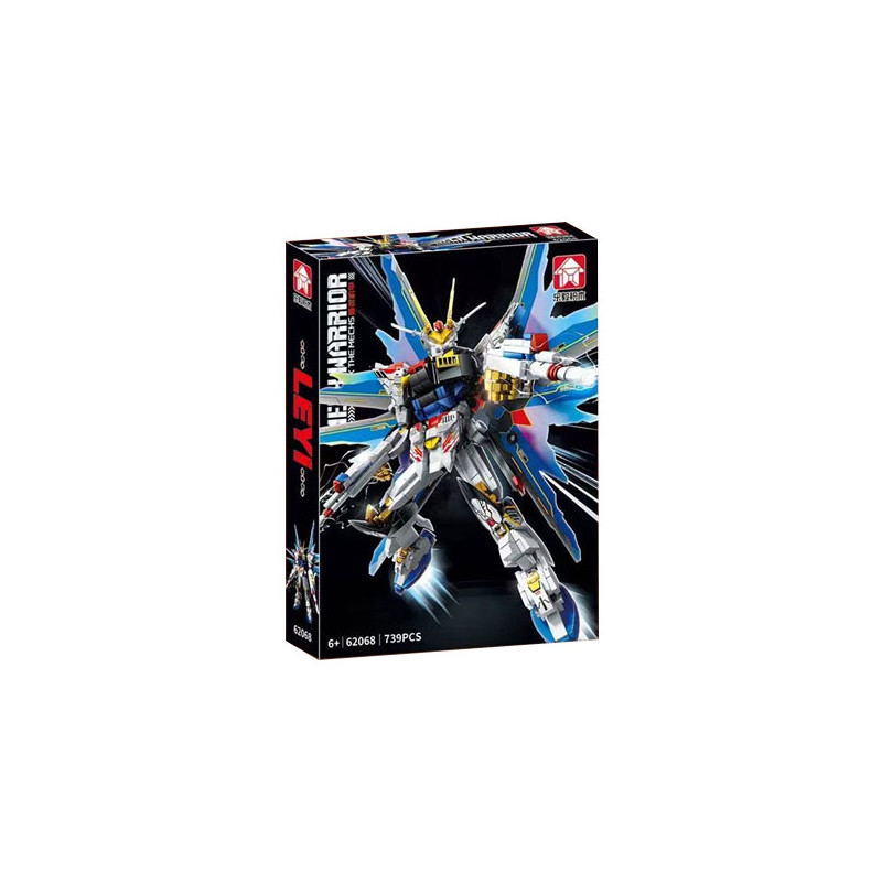 Le Yi 62068 Mech Warrior Attack The Mecha Xếp hình lắp ráp ghép mô hình Máy tấn công